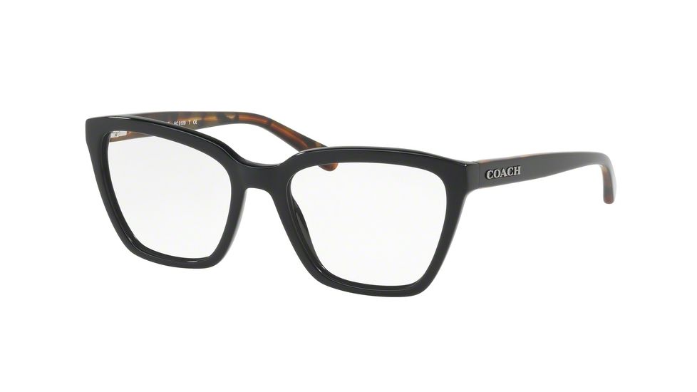 Coach HC6109F Eyeglass Frames 5487-54 - Black Frame