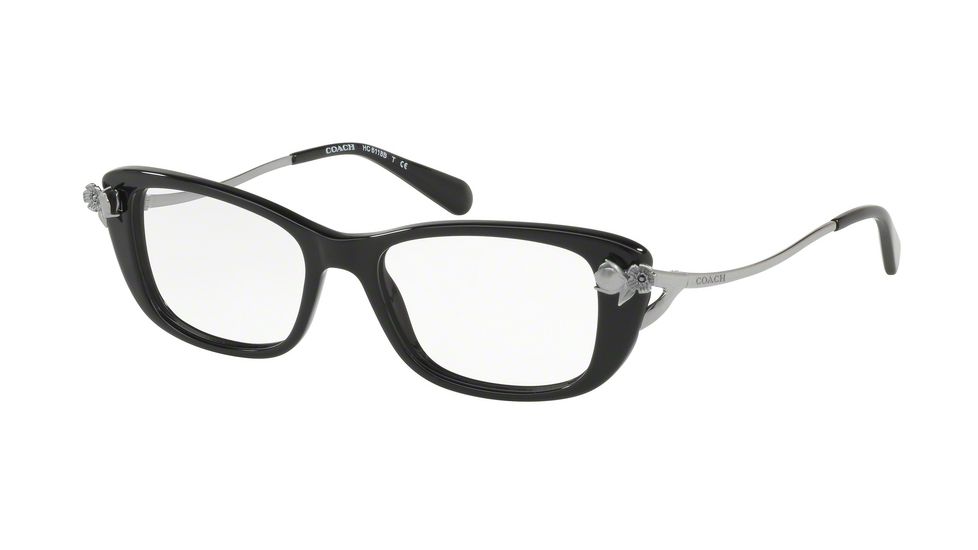 Coach HC6118BF Prescription Eyeglasses 5002-52 - Black Frame