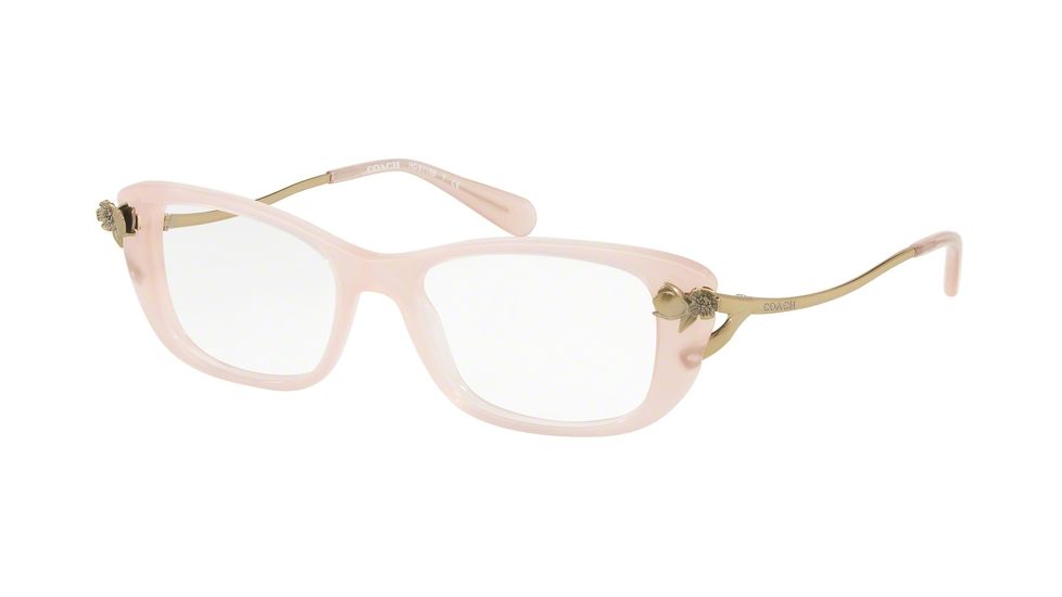 Coach HC6118BF Prescription Eyeglasses, 52mm, Milky Pink Blush, HC6118BF-5113-52-SV