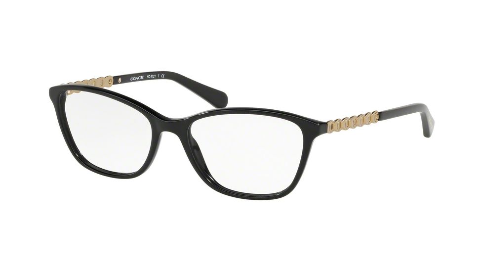 Coach HC6121F Eyeglass Frames 5002-55 - Black Frame