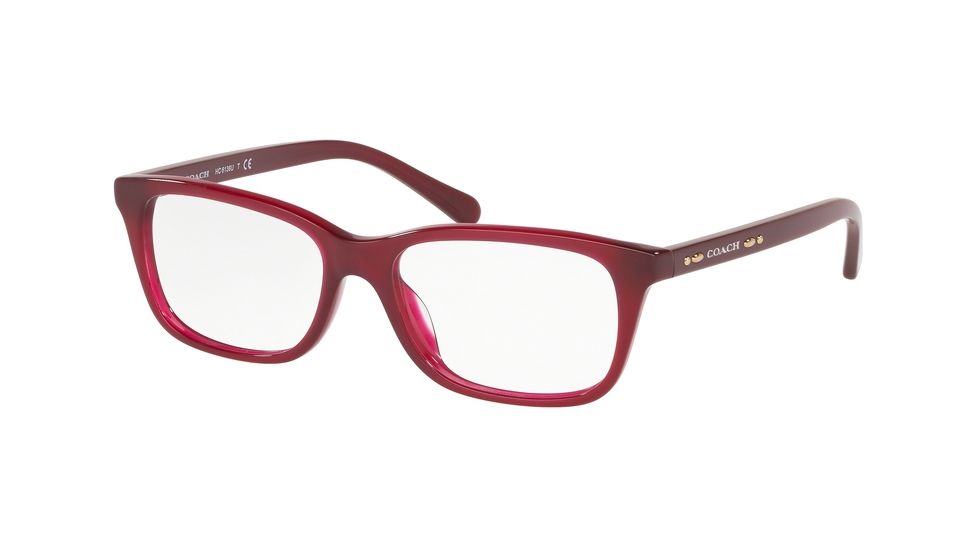Coach HC6136U Eyeglass Frames 5526-51 - Aurbergine