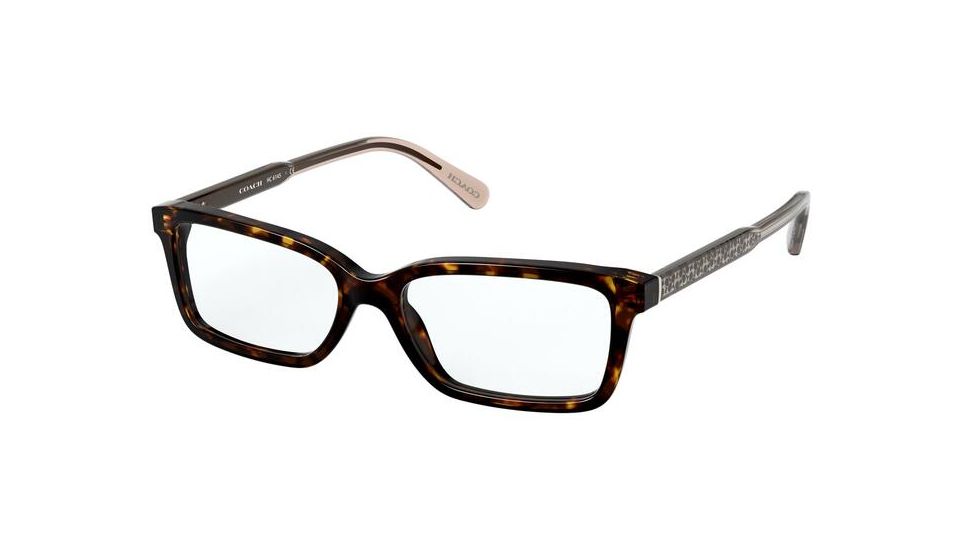 Coach HC6145 Eyeglass Frames 5120-51 - Dark Tortoise
