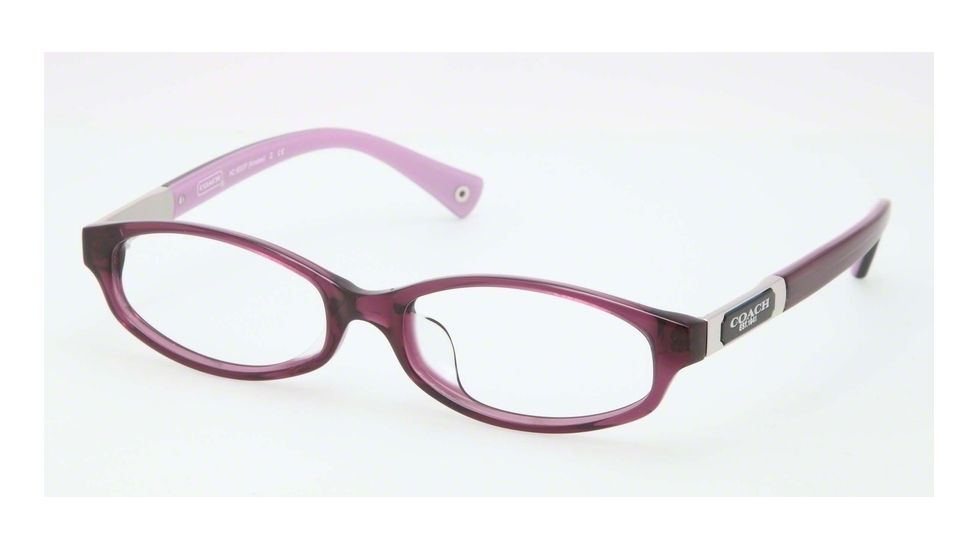 Coach KINSLEE F HC6037F Bifocal Prescription Eyeglasses 5069-53 - Purple Frame