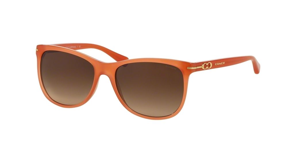 Coach L088 BLAKELY HC8117 Sunglasses 525313-55 - , Brown Gradient Lenses