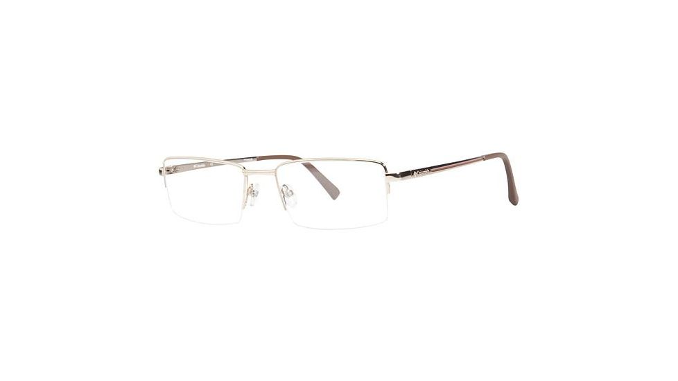 Columbia Barlow Ridge Single Vision Prescription Eyeglasses - Frame Shiny Gold CBBARLOWRDG03
