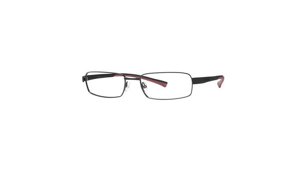 Columbia Big Cypress Eyeglass Frames - Frame Shiny Gun/Black-Red, Size 57/18mm CBBIGCYPRESS01