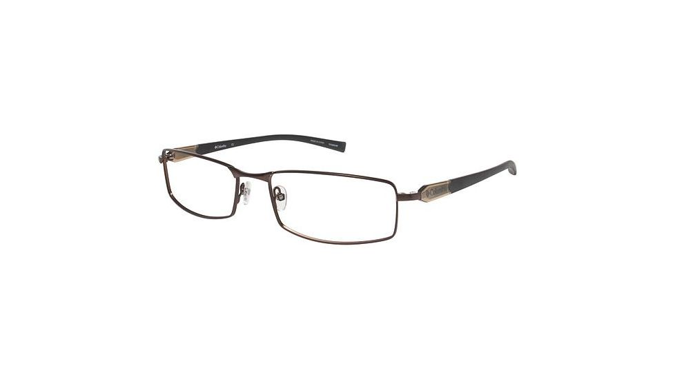 Columbia Buck Mountain Single Vision Prescription Eyeglasses - Frame Brown/Black, Size 60/18mm CBBUCKMT01