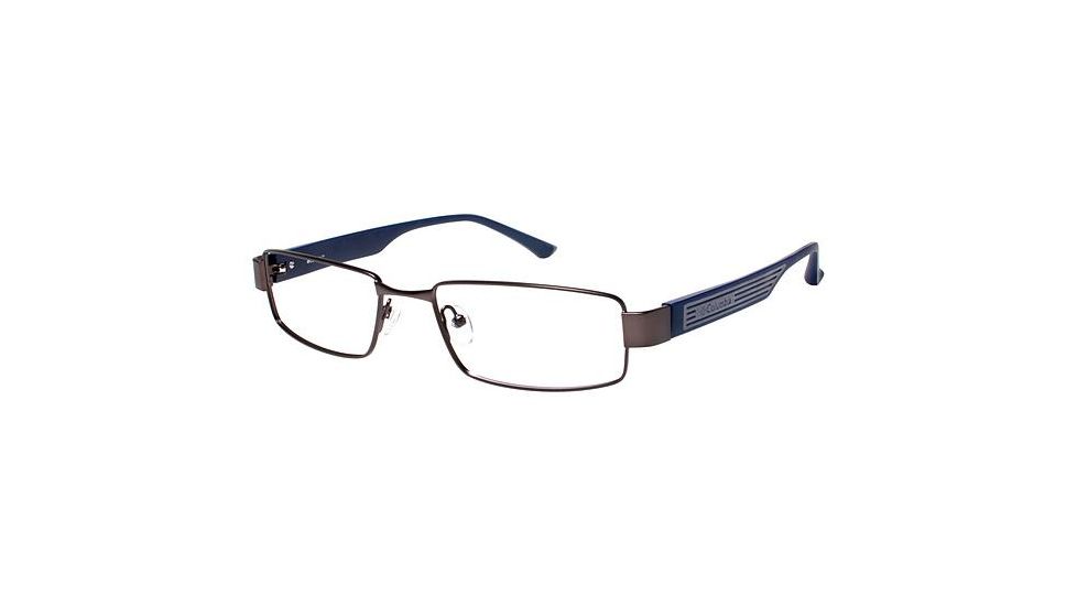 Columbia Sojourn Progressive Prescription Eyeglasses - Frame PEWTER/GREY, Size 54/18mm CBSOJOURN03
