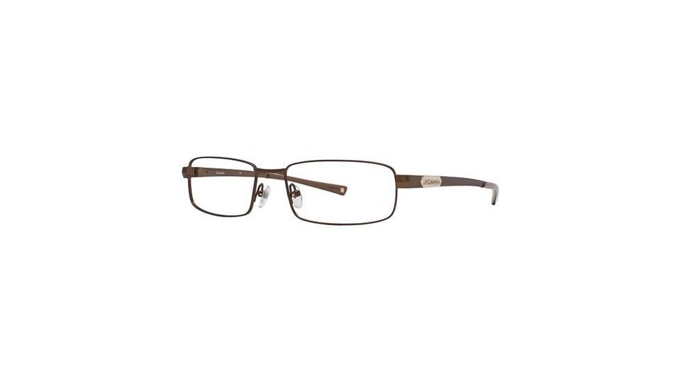 Columbia White River Single Vision Prescription Eyeglasses - Frame Shiny Copper, Size 55/17mm CBWHITERIVER02