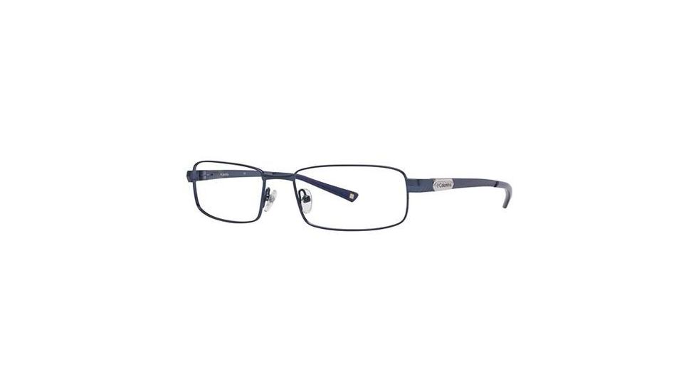 Columbia White River Single Vision Prescription Eyeglasses - Frame Shiny Navy Blue, Size 55/17mm CBWHITERIVER03