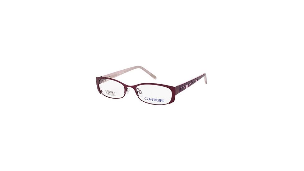 Cover Girl CG0397 Eyeglass Frames - Shiny Violet Frame Color