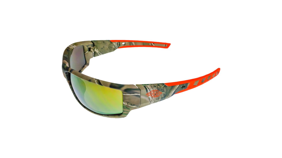 CrossFire Cipher Premium Shooting Glasses, Camouflage, XFCP-10GMC