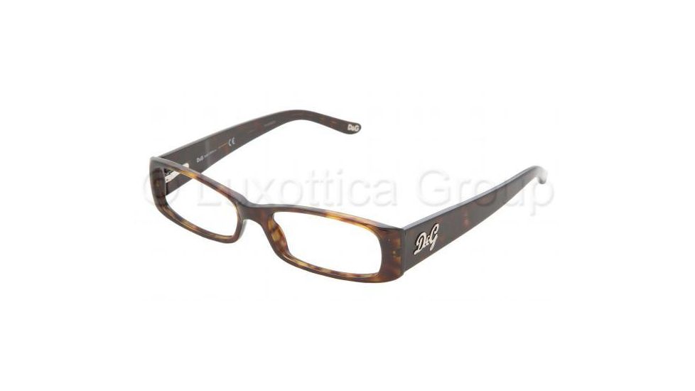 D&amp;G DD1163 Bifocal Eyeglasses Havana Frame / 50 mm Prescription Lenses, 502-5015, Select Frame Color / Lens Diameter Havana Frame / 50 mm Prescription Lenses