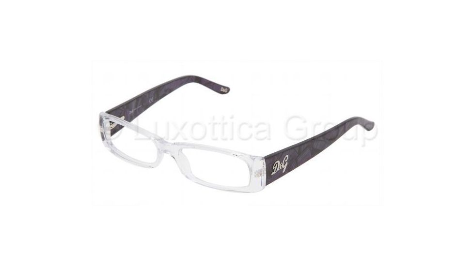 D&amp;G DD1163 Bifocal Eyeglasses Tartan Brown Frame / 50 mm Prescription Lenses, 874-5015, Select Frame Color / Lens Diameter Tartan Brown Frame / 50 mm Prescription Lenses
