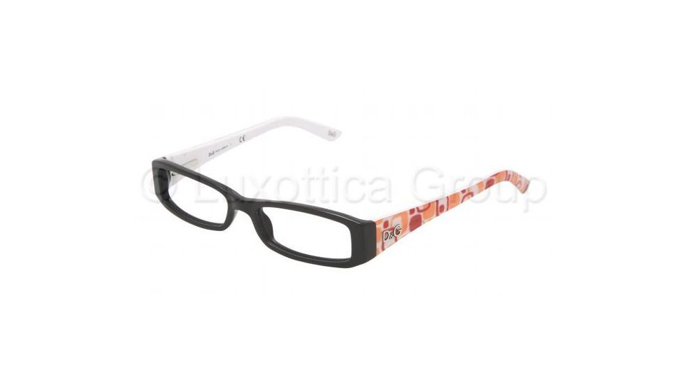 D&amp;G DD1179 Progressive Eyeglasses - Black Frame / 49 mm Prescription Lenses, 980-4916