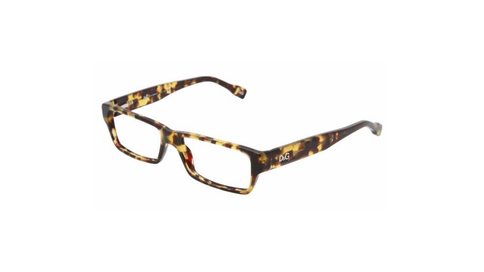 D&amp;G DD1203 Progressive Eyeglasses - Dark Havana Demo Lens Frame / 50 mm Prescription Lenses, 814-5015