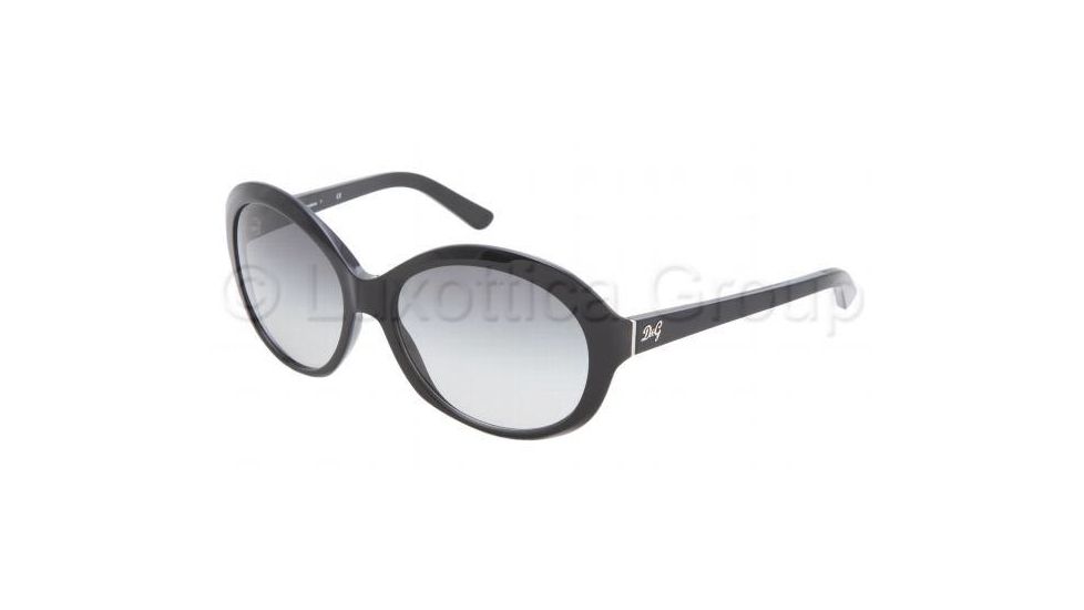D&amp;G DD 3028 Sunglasses Styles Black Frame / Gray Gradient Lenses, 501-8G-5916