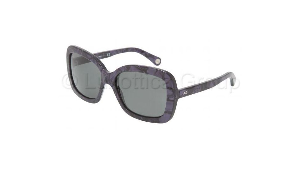 D&amp;G DD 3047 Sunglasses Styles Violet Frame / Gray Lenses, 824-87-5616