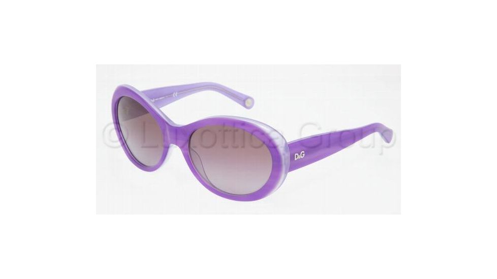 D&amp;G DD3058 Progressive Prescription Sunglasses DD3058-16888H-5718 - Lens Diameter: 57 mm, Frame Color: Striped Violet
