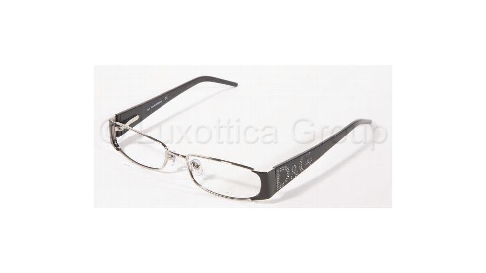 D&G DD 5021B Eyeglasses Styles 061 Silver Frame w/Non-Rx 50 mm Diameter Lenses, 061-5017, DandG DD 5021B Eyeglasses Styles 061 Silver Frame w/Non-Rx 50 mm Diameter Lenses
