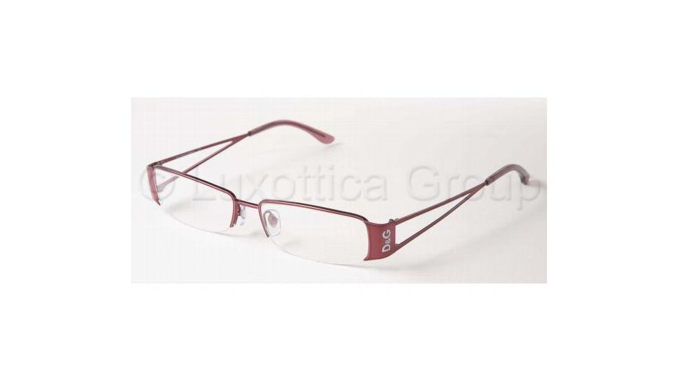 D&amp;G DD5027 Bifocal Eyeglasses - Purple Frame / 50 mm Prescription Lenses, 075-5015