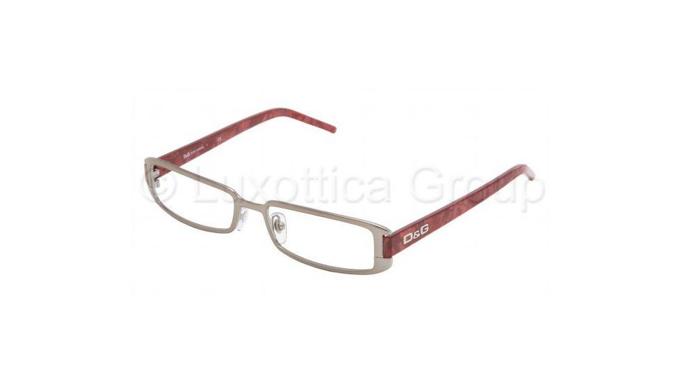 D&amp;G DD 5059 Eyeglasses Styles Gunmetal Frame w/Non-Rx 50 mm Diameter Lenses, 280-5017