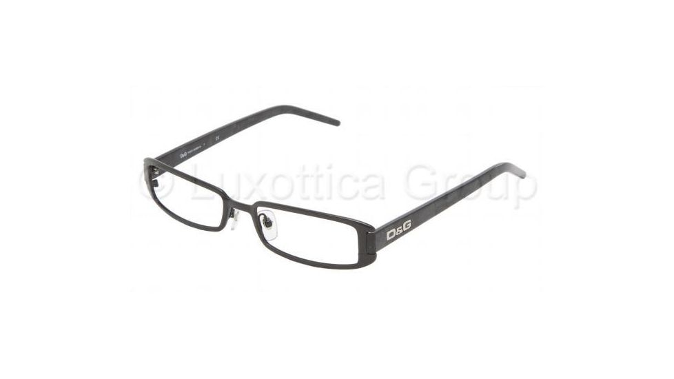 D&amp;G DD 5059 Eyeglasses Styles Shiny Black Frame w/Non-Rx 52 mm Diameter Lenses, 281-5217, DandG DD 5059 Eyeglasses Styles Shiny Black Frame w/Non-Rx 52 mm Diameter Lenses