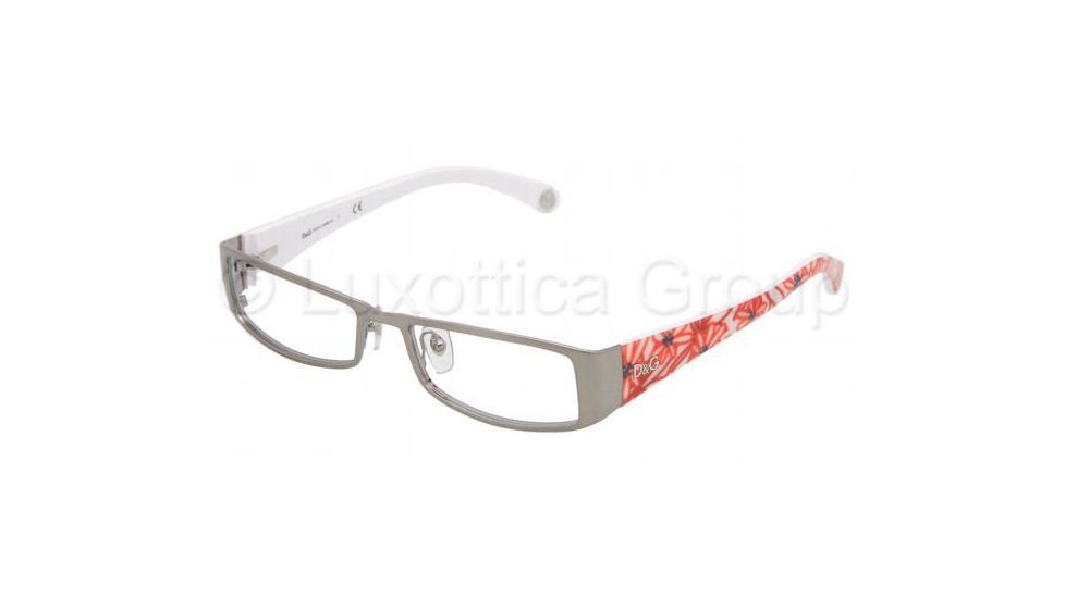 D&amp;G DD5067 Bifocal Eyeglasses - Gunmetal Demo Lens Frame / 51 mm Prescription Lenses, 368-5117