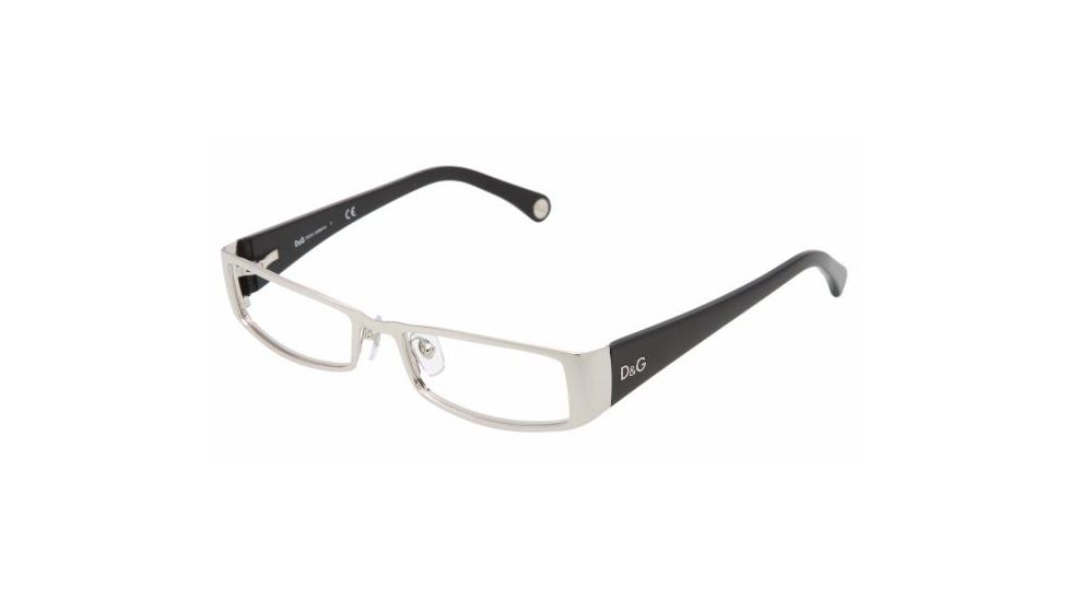 D&amp;G DD5067 Bifocal Eyeglasses - Silver Demo Lens Frame / 51 mm Prescription Lenses, 061-5117