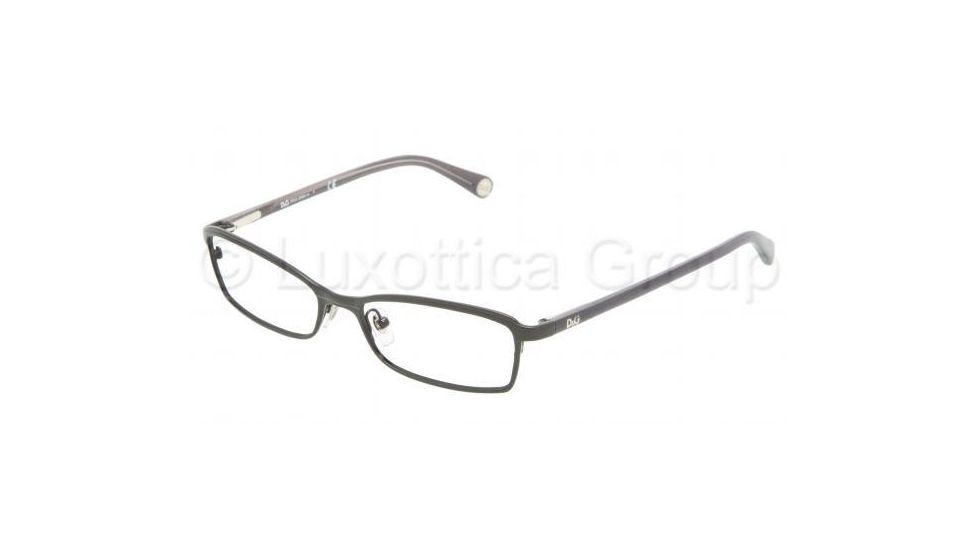 D&G DD5089 Bifocal Eyeglasses - Black Demo Lens Frame / 50 mm Prescription Lenses, 499-5016