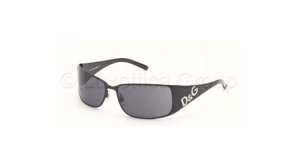 D&G DD6010 Sunglasses with Lined Bifocal Rx Prescription Lenses DD6010-01-87-5916 - Lens Diameter: 59 mm, Frame Color: Black