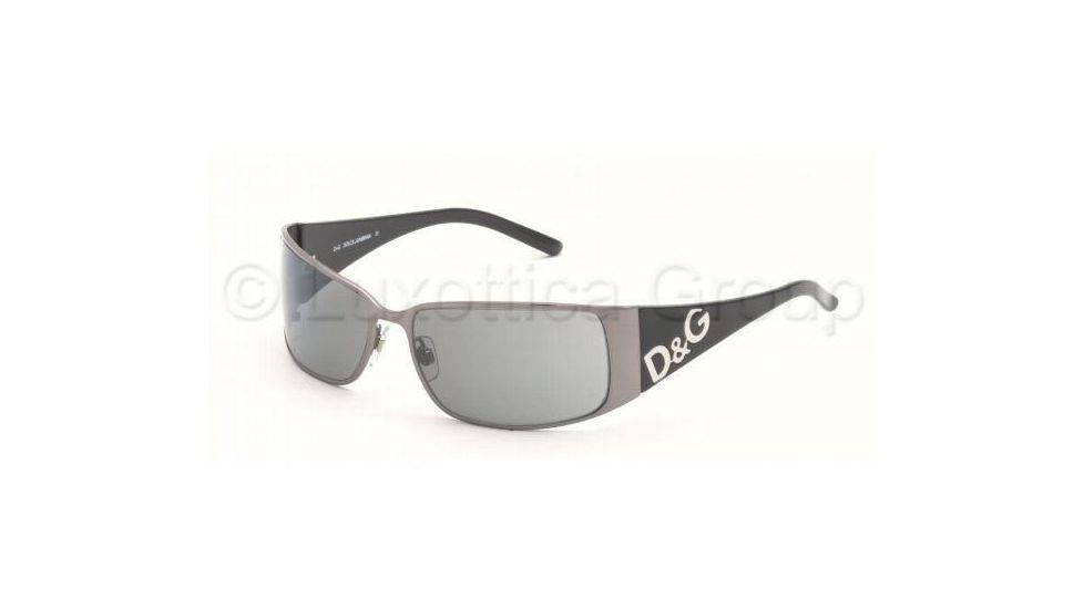 D&G DD6010 Sunglasses with Lined Bifocal Rx Prescription Lenses DD6010-04-6G-5916 - Lens Diameter: 59 mm, Frame Color: Gunmetal