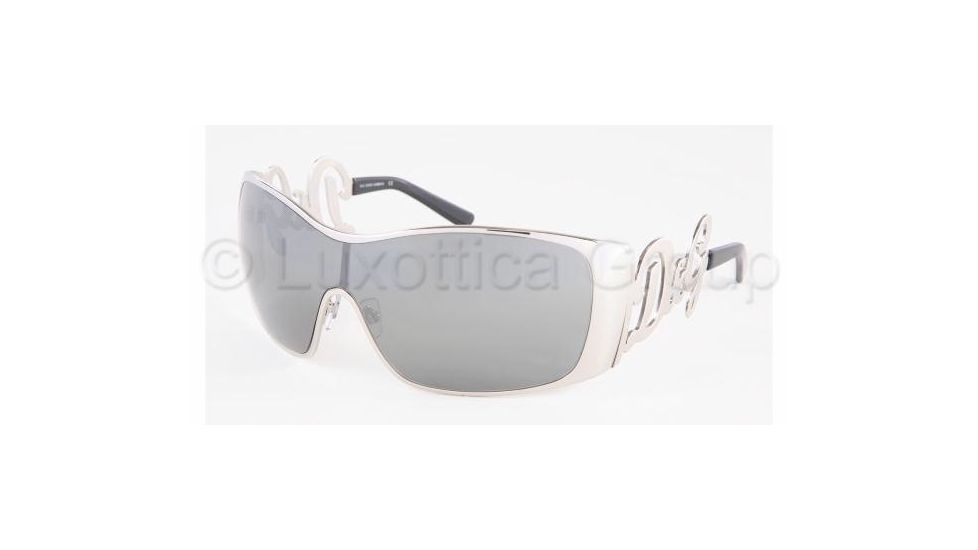 D&amp;G DD 6019 Sunglasses Styles -  Silver Gray Silver Mir Frame, 05-6G-0135