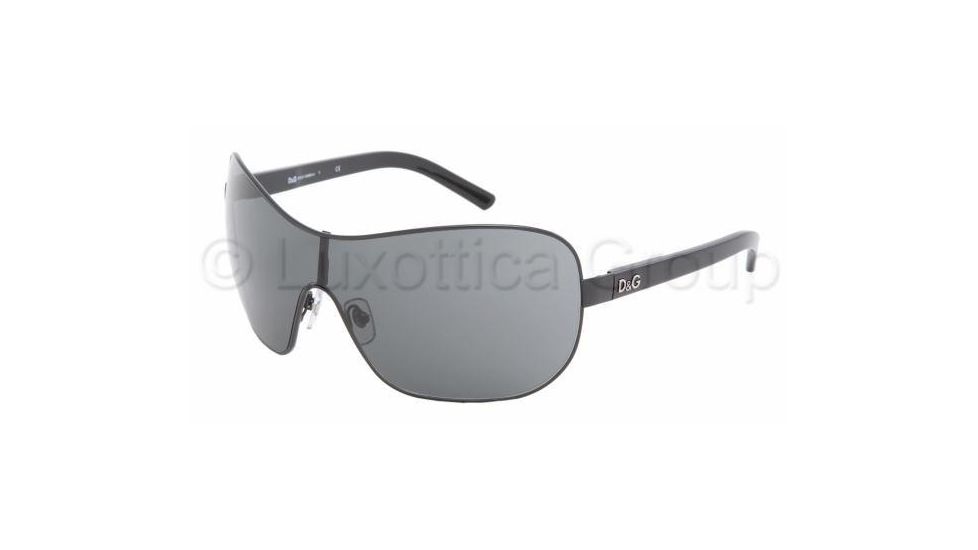 D&amp;G DD 6053 Sunglasses Styles Black Frame / Gray Lenses, 064-87-0132, DandG DD 6053 Sunglasses Styles Black Frame / Gray Lenses