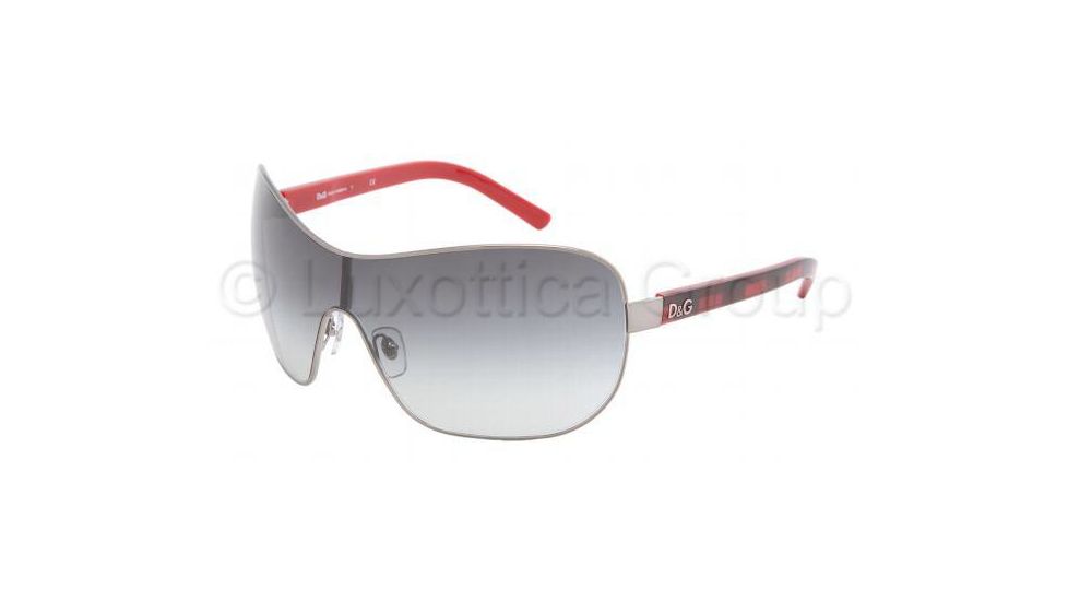 D&amp;G DD 6053 Sunglasses Styles Gunmetal Frame / Gray Gradient Lenses, 328-8G-0132, DandG DD 6053 Sunglasses Styles Gunmetal Frame / Gray Gradient Lenses