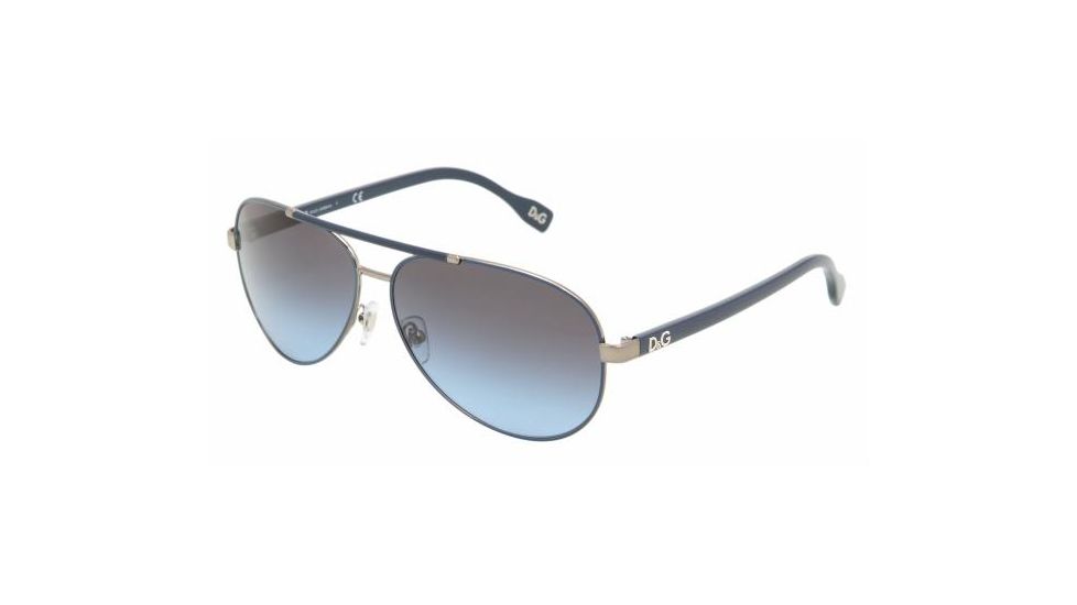 D&amp;G DD 6078 Sunglasses Styles - Gunmetal/Blue Blue Gray Gradient Frame, 10198F-6112