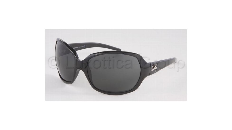 D&amp;G DD 8018 Sunglasses Styles Black Frame / Gray Lenses, 501-87-6317, DandG DD 8018 Sunglasses Styles Black Frame / Gray Lenses