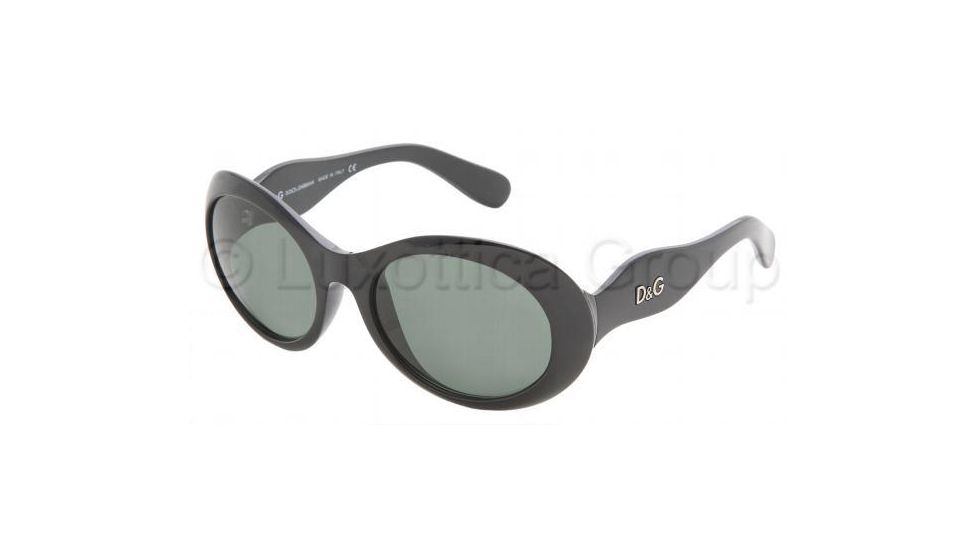 D&amp;G DD 8057 Sunglasses Styles - Black Frame / Gray Green Lenses, 501-71-5519