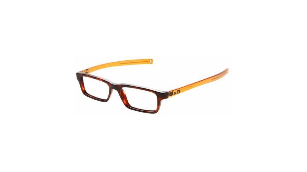 D&amp;G DD1133 SV Prescription Eyeglasses Red Havana Frame / 52 mm Prescription Lenses, 722-5215, Select Frame Color / Lens Diameter Red Havana Frame / 52 mm Prescription Lenses