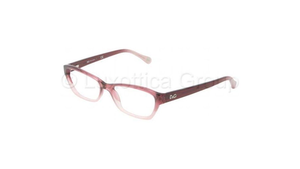 D&G DD1216 Progressive Prescription Eyeglasses 1857-5016 - Plum Gradient Frame