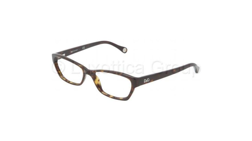 D&G DD1216 Progressive Prescription Eyeglasses 502-5016 - Havana Frame