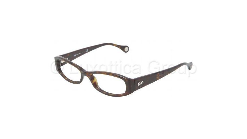 D&G DD1228 Progressive Prescription Eyeglasses 502-4816 - Havana Frame