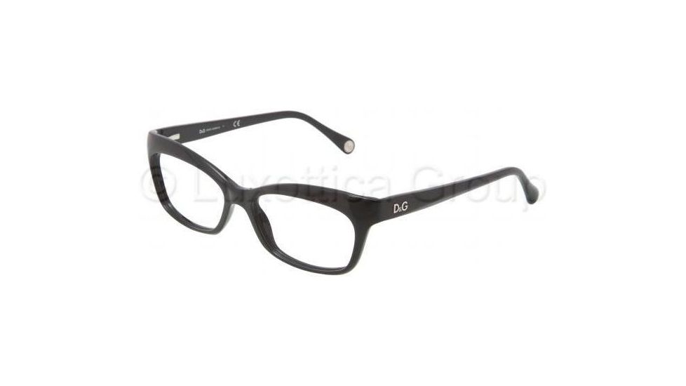 D&amp;G DD1232 Bifocal Prescription Eyeglasses 501-5316 - Black Frame