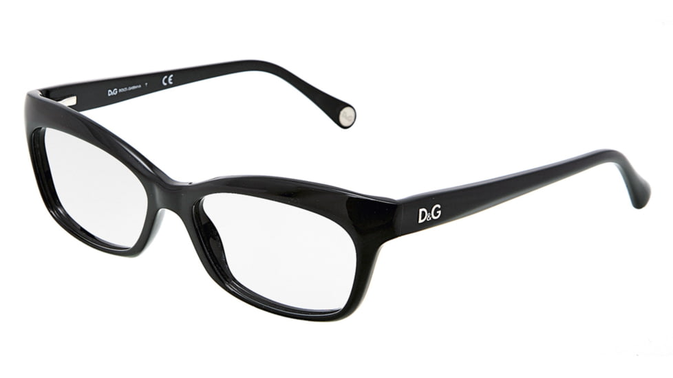 D&amp;G DD1232 Eyeglass Frames 501-5516 - Black Frame