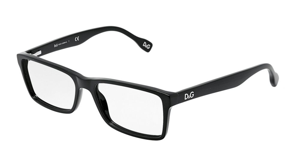 D&amp;G DD1233 Eyeglass Frames 501-5316 - Black Frame