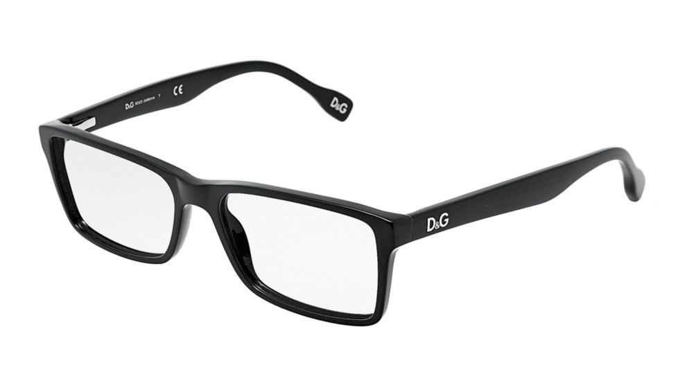 D&amp;G DD1233 Eyeglass Frames 501-5516 - Black Frame