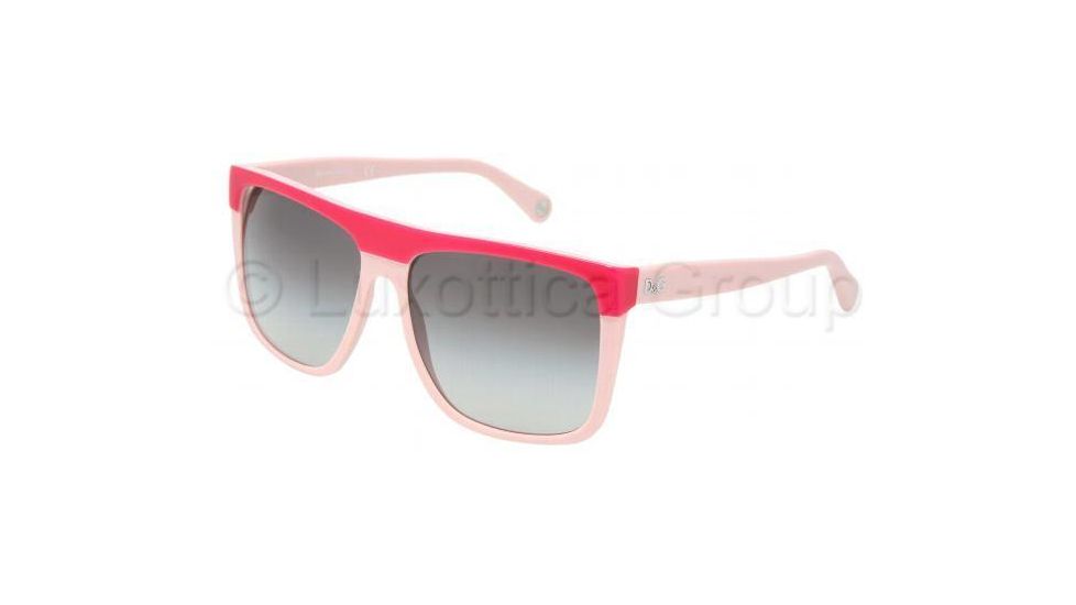 D&amp;G DD3049 Sunglasses 15778G-5916 - Fuxia On Pink Gray Gradient