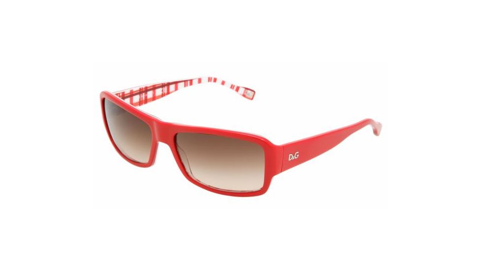 DandG DD3060 #177413 - Red On Check Brown Gradient Frame