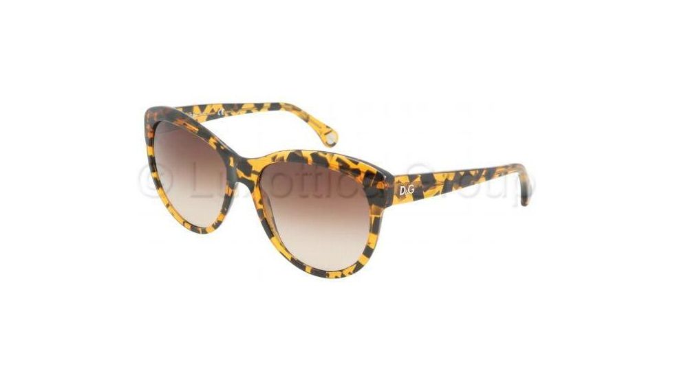D&amp;G DD3061 Sunglasses 178013-5818 - Coriander Caramel Brown Gradient