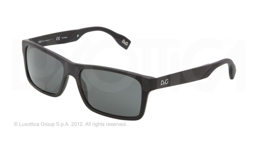 D&amp;G DD3082 Prescription Sunglasses DD3082-255781-57 - Lens Diameter 57 mm, Frame Color Matte Black